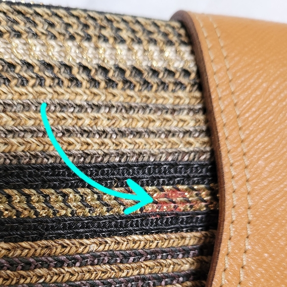 Eric Javits metallic woven bag - Picture 5 of 6